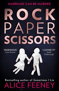 Domestic Violence books like it Ends with us include Rock, Paper, Scissors by Alice Feeney